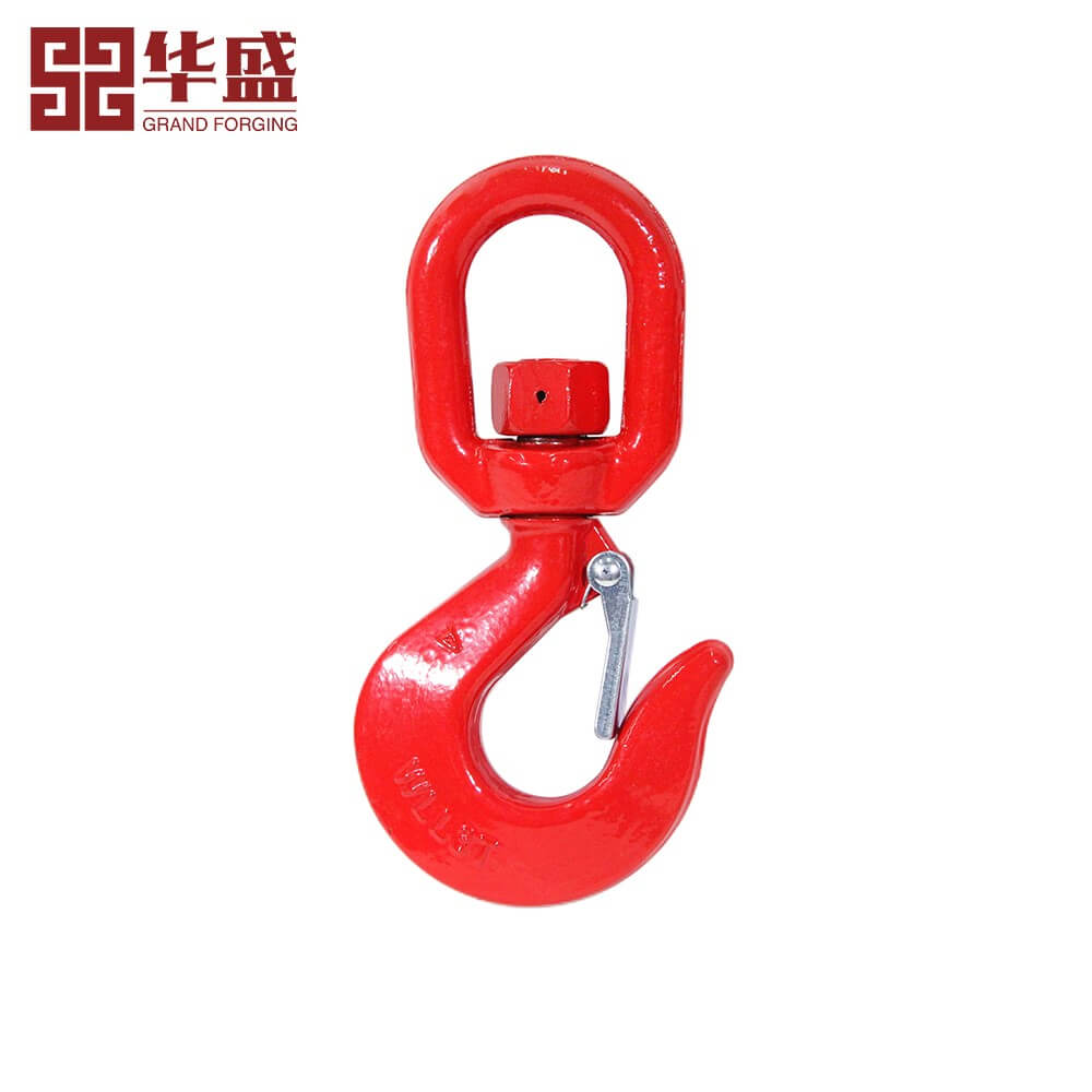 Drop Forged Alloy Steel Swivel Hook S-322