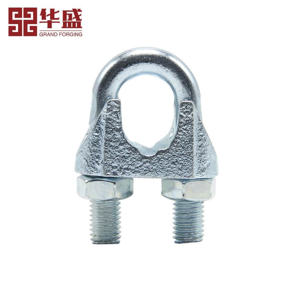Steel Zinc Plated Wire Ropes Clips Clamps